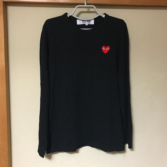 COMME des GARCONS(コムデギャルソン)のチーズ様専用　プレイ　コムデギャルソン　ロンティー　 メンズのトップス(Tシャツ/カットソー(七分/長袖))の商品写真