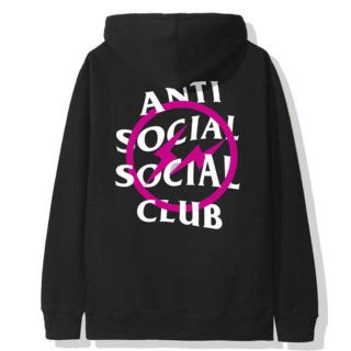 フラグメント(FRAGMENT)のFragment x Assc Pink Bolt Hoodie L(パーカー)