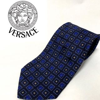 ヴェルサーチ(VERSACE)の【超美品!!】VERSACE★ネクタイ★小紋柄★高級★ヴェルサーチ(ネクタイ)