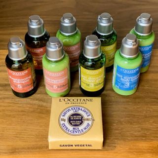 ロクシタン(L'OCCITANE)のロクシタン 石鹸 シャンプー ボディローション等 ミニボトルセット(サンプル/トライアルキット)