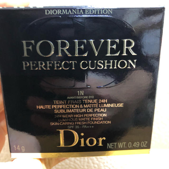 Dior(ディオール)の新品未使用！完売品　ディオールマニアエディション　クッションファンデ コスメ/美容のベースメイク/化粧品(ファンデーション)の商品写真