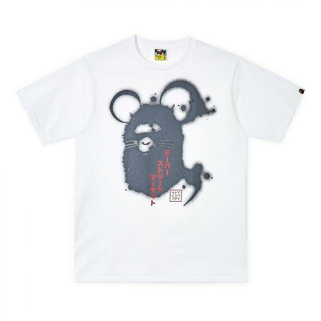 A BATHING APE(アベイシングエイプ)のXL Year Of The Rat A Bathing Ape T-Shirt メンズのトップス(Tシャツ/カットソー(半袖/袖なし))の商品写真
