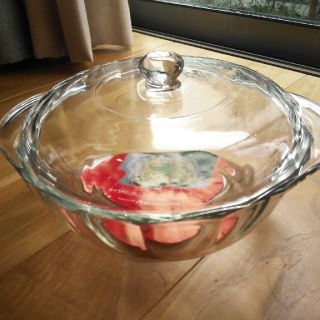 パイレックス(Pyrex)のパイレックス 岩城ガラス 耐熱ガラス
カットラインシリーズ キャセロール(食器)