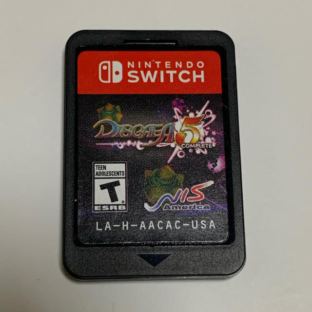 Nintendo Switch(ニンテンドースイッチ)のDisgaea 5 Complete Switch (USA版) エンタメ/ホビーのゲームソフト/ゲーム機本体(家庭用ゲームソフト)の商品写真