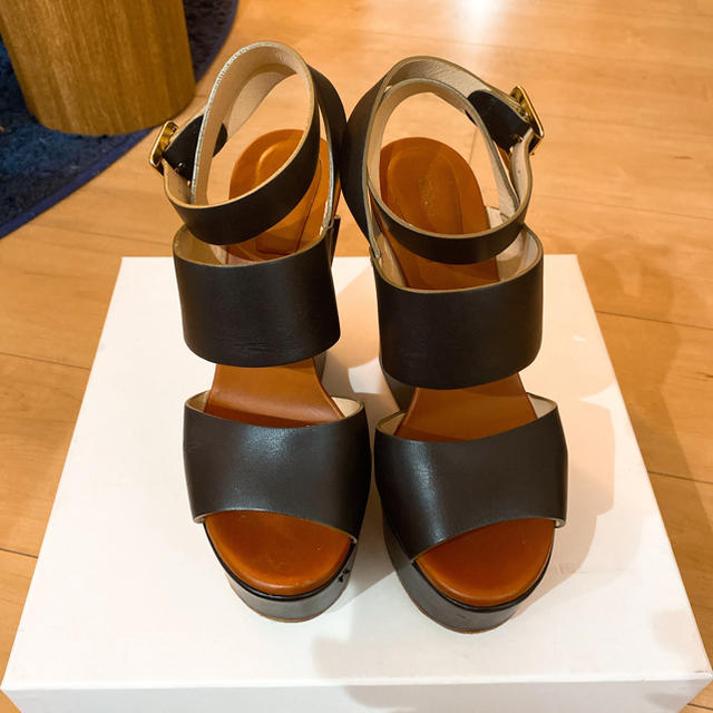 Chloe(クロエ)のchloe ウェッジソールサンダル レディースの靴/シューズ(サンダル)の商品写真