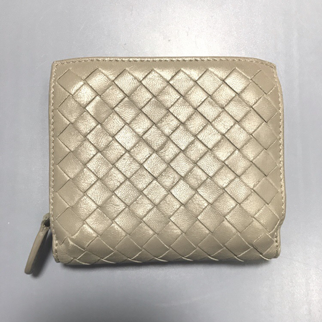 Bottega Veneta(ボッテガヴェネタ)のボッテガヴェネタ 財布 グレージュ レディースのファッション小物(財布)の商品写真