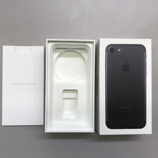 アップル(Apple)のiPhone7 箱(黒)(iPhoneケース)