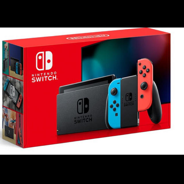 新品 2台 新型 ニンテンドー スイッチ ネオン