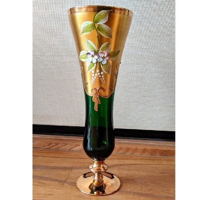 ベネチアンガラスの花瓶