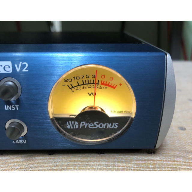 レコーディング/PA機器 PreSonus TubePre V2 真空管マイクプリアンプ