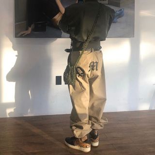 限定SALE人気SALE PEACEMINUSONE - PMO WORK PANTS #1 BEIGEの通販 by