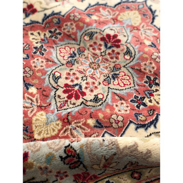 国産豊富な ヤズド産 by My Aladdin’s Rug｜ラクマ ペルシャ絨毯 150.5×111.5cmの通販 大特価安い