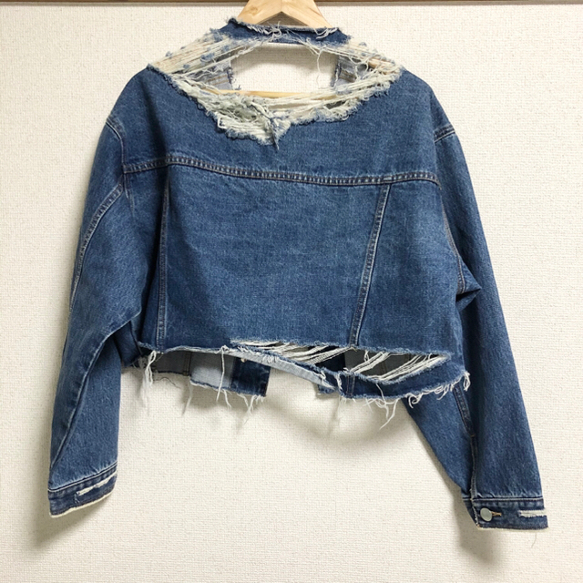 BEAUTY&YOUTH UNITED ARROWS(ビューティアンドユースユナイテッドアローズ)の専用　PERVERZE デニムジャケット レディースのジャケット/アウター(Gジャン/デニムジャケット)の商品写真