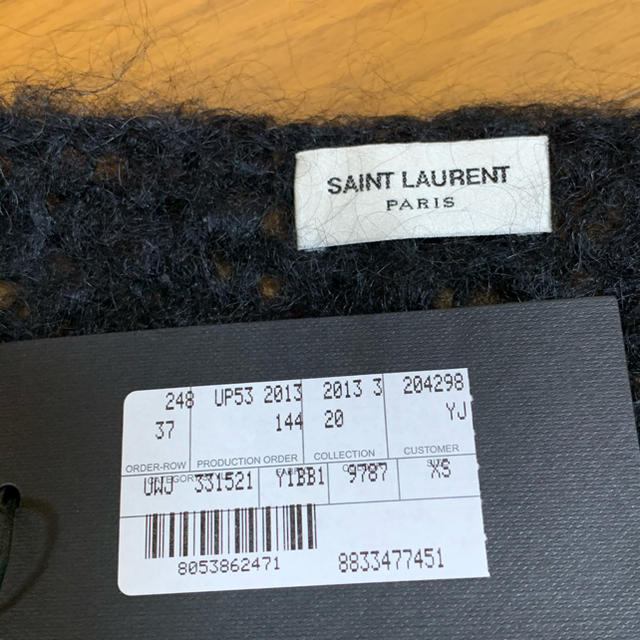 Saint Laurent(サンローラン)の13awサンローランパリ　モヘアニット メンズのトップス(ニット/セーター)の商品写真