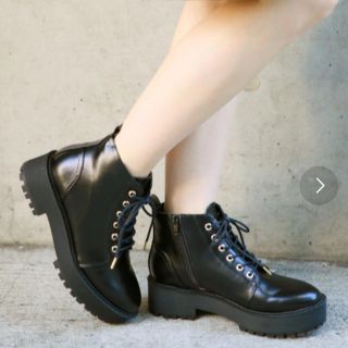 ヘザー♥厚底ブーツ