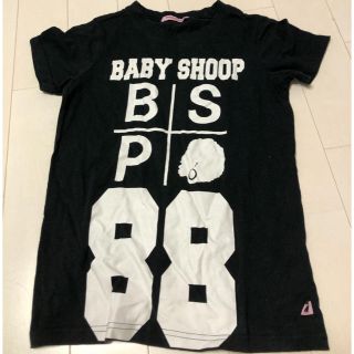 ベイビーシュープ(baby shoop)のbaby shoop  ベイビーシュープ　プレシャスガール　Tシャツ  M  黒(Tシャツ/カットソー)