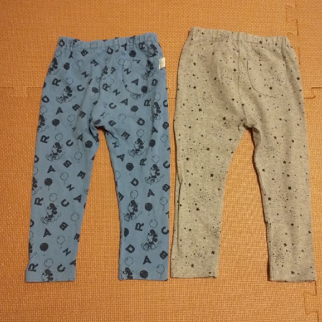 UNIQLO(ユニクロ)のUNIQLO　キッズレギンス90　2点 キッズ/ベビー/マタニティのキッズ服男の子用(90cm~)(パンツ/スパッツ)の商品写真