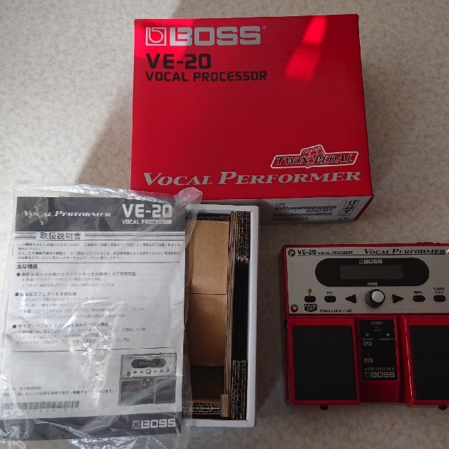 BOSS VE-20 vocal processor ボーカル エフェクター