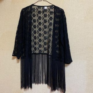 エイチアンドエム(H&M)の【新品】H&M シースルーカーディガン(カーディガン)