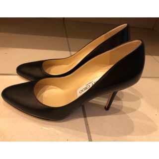 ジミーチュウ(JIMMY CHOO)のお値下げ！新品　JIMMY CHOO  ジミー チュー　パンプス　黒ブラック(ハイヒール/パンプス)