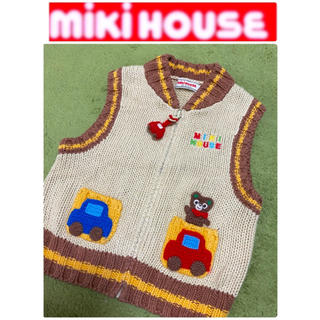 ミキハウス(mikihouse)のニットベスト(ニット/セーター)