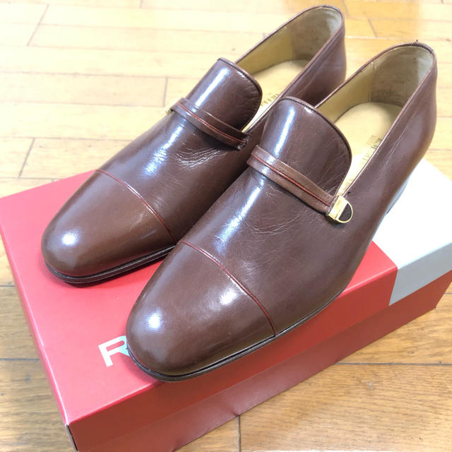 未使用◼️イタリア製 R.MARTEGANI 7 1/2 本革◼️ビジネスドレス メンズの靴/シューズ(ドレス/ビジネス)の商品写真