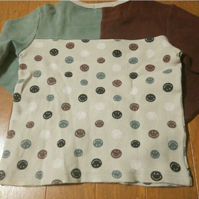 GREEN TOMATO(グリーントマト)の100～110cm ☆ 韓国子供服 GREEN TOMATO ロングTシャツ キッズ/ベビー/マタニティのキッズ服男の子用(90cm~)(Tシャツ/カットソー)の商品写真