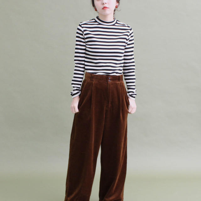 Dot&Stripes CHILDWOMAN(ドットアンドストライプスチャイルドウーマン)のドットアンドストライプス　パンツ　コーデュロイ レディースのパンツ(カジュアルパンツ)の商品写真