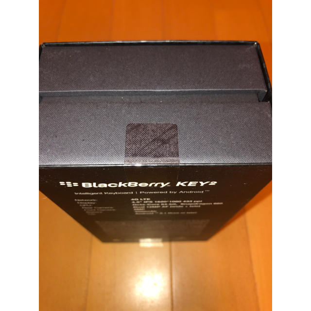 【新品未開封】BlackBerry ブラックベリー KEY2 BBF100-9