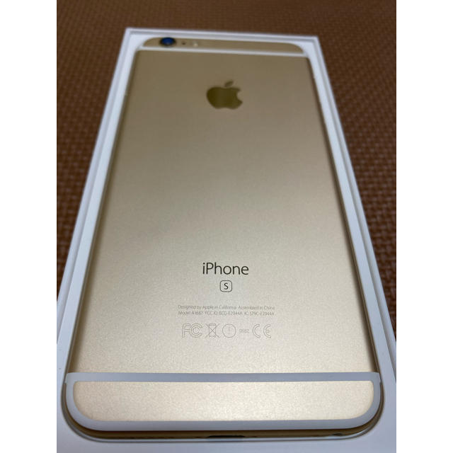 iPhone6S plus 128 GOLD SIMフリー