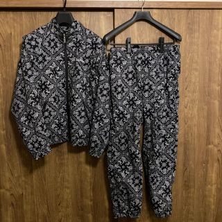 シュプリーム(Supreme)のsupreme ペイズリー セットアップ(ジャージ)