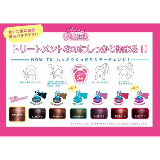石澤研究所(イシザワケンキュウジョ)のマカロンパレット　パープル コスメ/美容のヘアケア/スタイリング(カラーリング剤)の商品写真