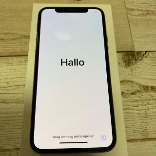 アイフォーン(iPhone)のiPhone X silver 64 GB SIMフリー(スマートフォン本体)