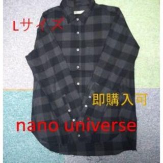 ナノユニバース(nano・universe)のnano・universe チェックシャツ(シャツ)