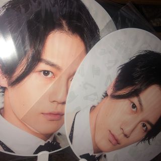 ジャニーズジュニア(ジャニーズJr.)の2本セット 松田元太 うちわ(アイドルグッズ)