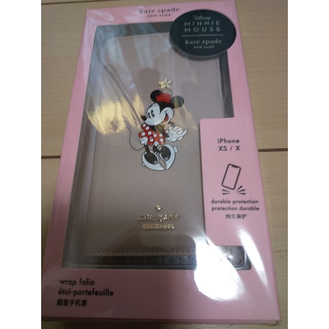 kate spade new york(ケイトスペードニューヨーク)のケイトスペード スマホケース ミニー iPhone XS/X スマホ/家電/カメラのスマホアクセサリー(iPhoneケース)の商品写真