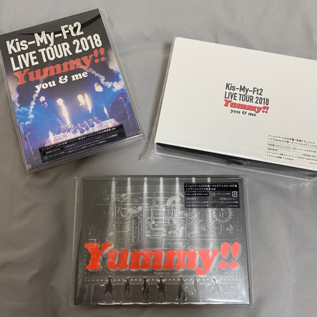 Kis-My-Ft2(キスマイフットツー)のKis-My-Ft2/LIVE TOUR 2018 Yummy!!you&me エンタメ/ホビーのDVD/ブルーレイ(ミュージック)の商品写真