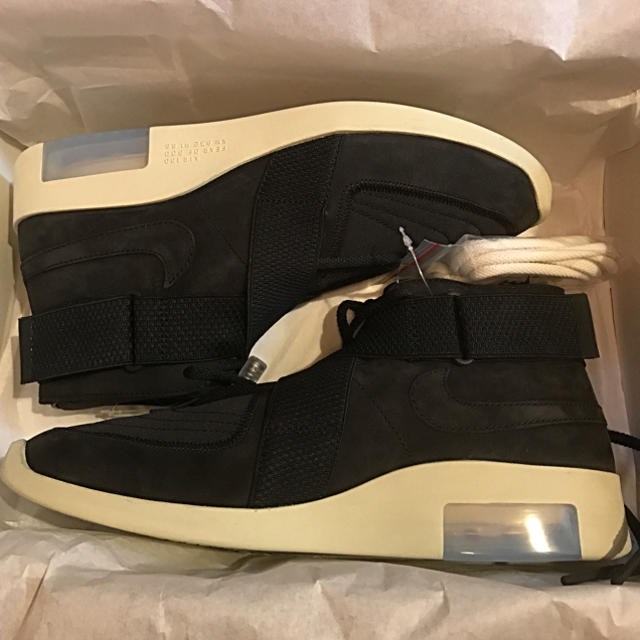 FEAR OF GOD(フィアオブゴッド)のさらに値下げ！NIKE AIR FEAR OF GOD RAID BLACK メンズの靴/シューズ(スニーカー)の商品写真