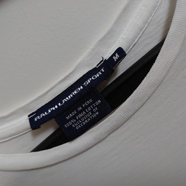 Ralph Lauren(ラルフローレン)のラルフローレン Tシャツ 白 レディースのトップス(Tシャツ(半袖/袖なし))の商品写真