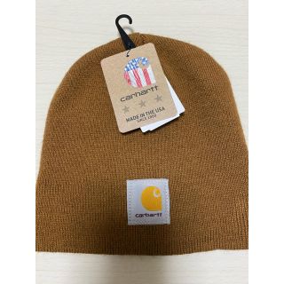 カーハート(carhartt)の新品、未使用 カーハートニット帽 タグ付き(ニット帽/ビーニー)