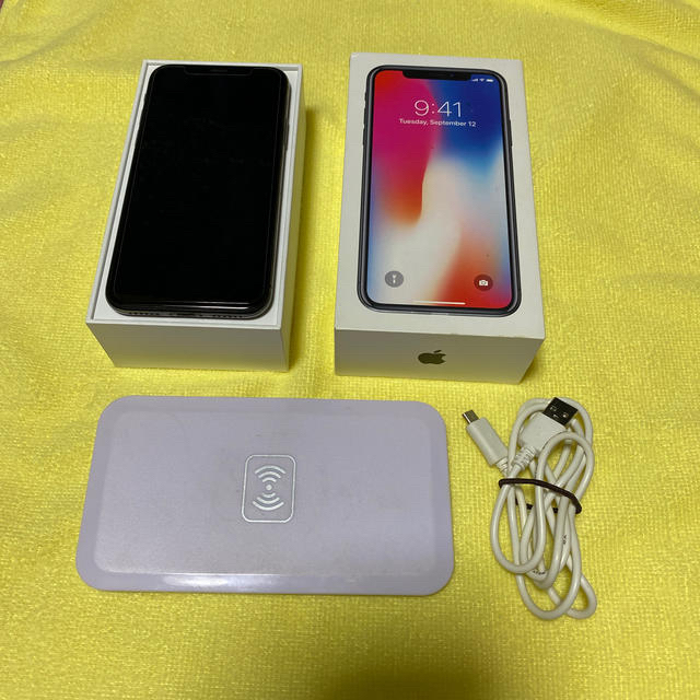 iPhone X ２５６GB  解除済み