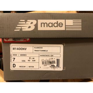 ニューバランス(New Balance)のニューバランス　M1400NV (Dワイズ/US7/25cm)(スニーカー)