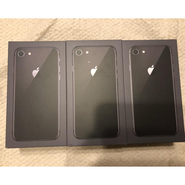 Apple - iphone8 SIMロック解除済み　ブラック　64gb