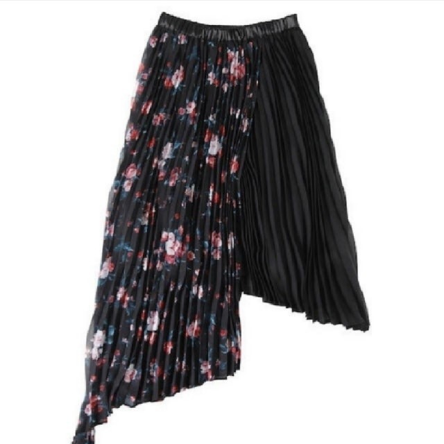 eimy istoire(エイミーイストワール)のエイミーイストワール　classic flowerアシンメトリースカート レディースのスカート(ひざ丈スカート)の商品写真