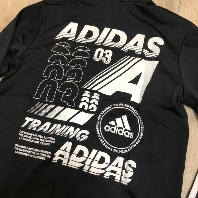 adidas(アディダス)の130 アディダス ジャージセット 上下セットアップ 男の子 アディダスジャージ キッズ/ベビー/マタニティのキッズ服男の子用(90cm~)(その他)の商品写真