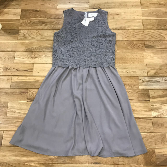 MELROSE claire - MELROSE CLAIRE ジョーゼット レースワンピース