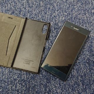 ソニー(SONY)のXperia XZ Navy 32 GB Softbank(スマートフォン本体)