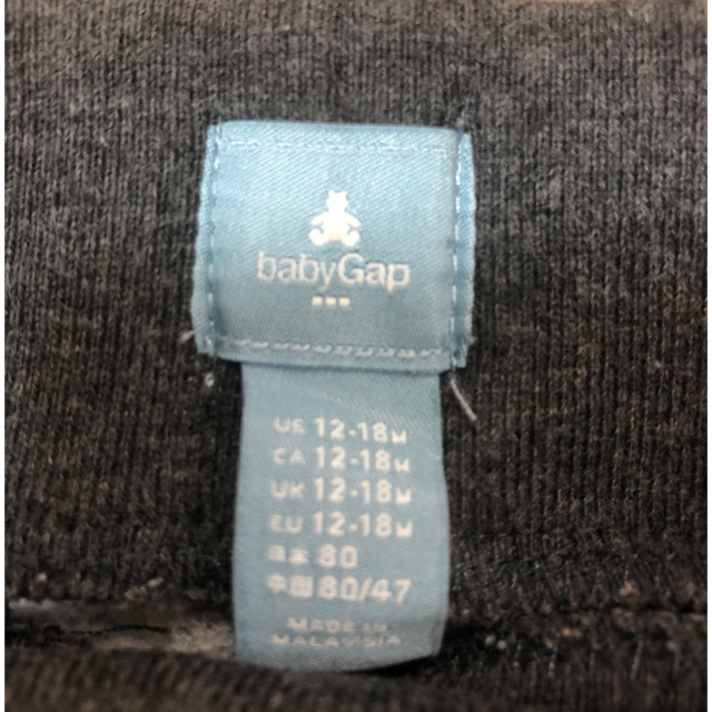 babyGAP(ベビーギャップ)のbabygap80cm キッズ/ベビー/マタニティのベビー服(~85cm)(パンツ)の商品写真
