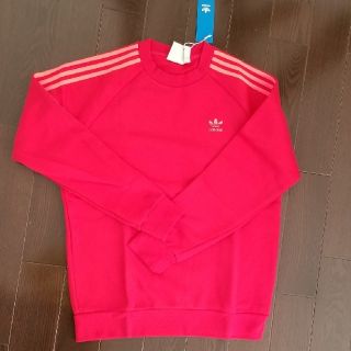 アディダス(adidas)のadidas赤スウェットL(スウェット)