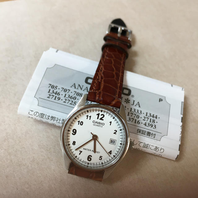 CASIO(カシオ)の【未使用】CASIO カシオ　アナログ 腕時計　レディース レディースのファッション小物(腕時計)の商品写真
